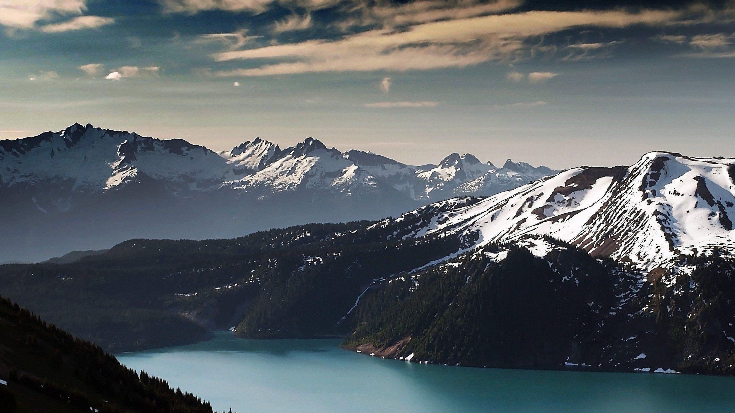 2560x1440 Winter Mountains Wallpaper