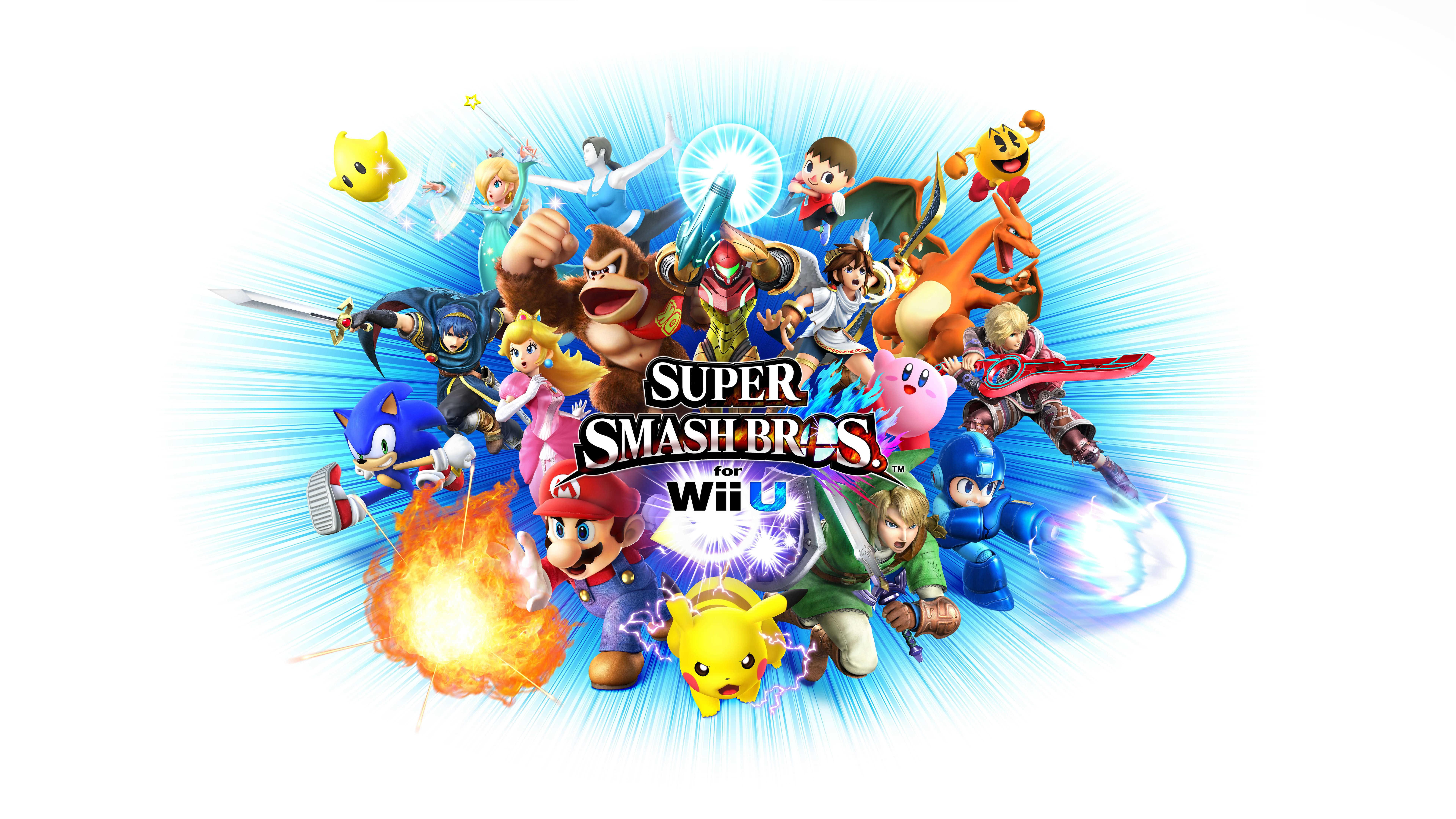 7680x4320 Super Smash Brothers Wii U UHD 8K Wallpaper