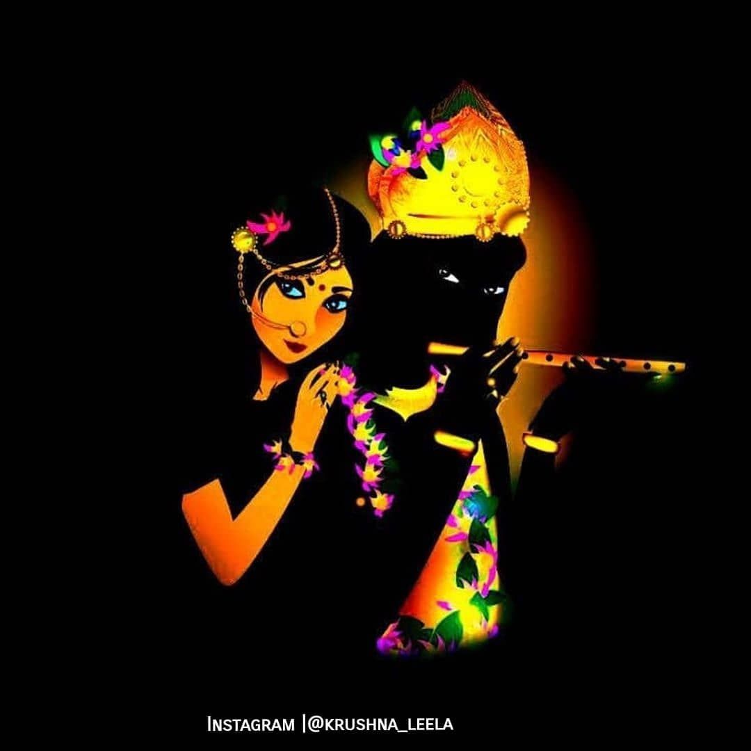 1080x1080 Radhe krishna ❤️