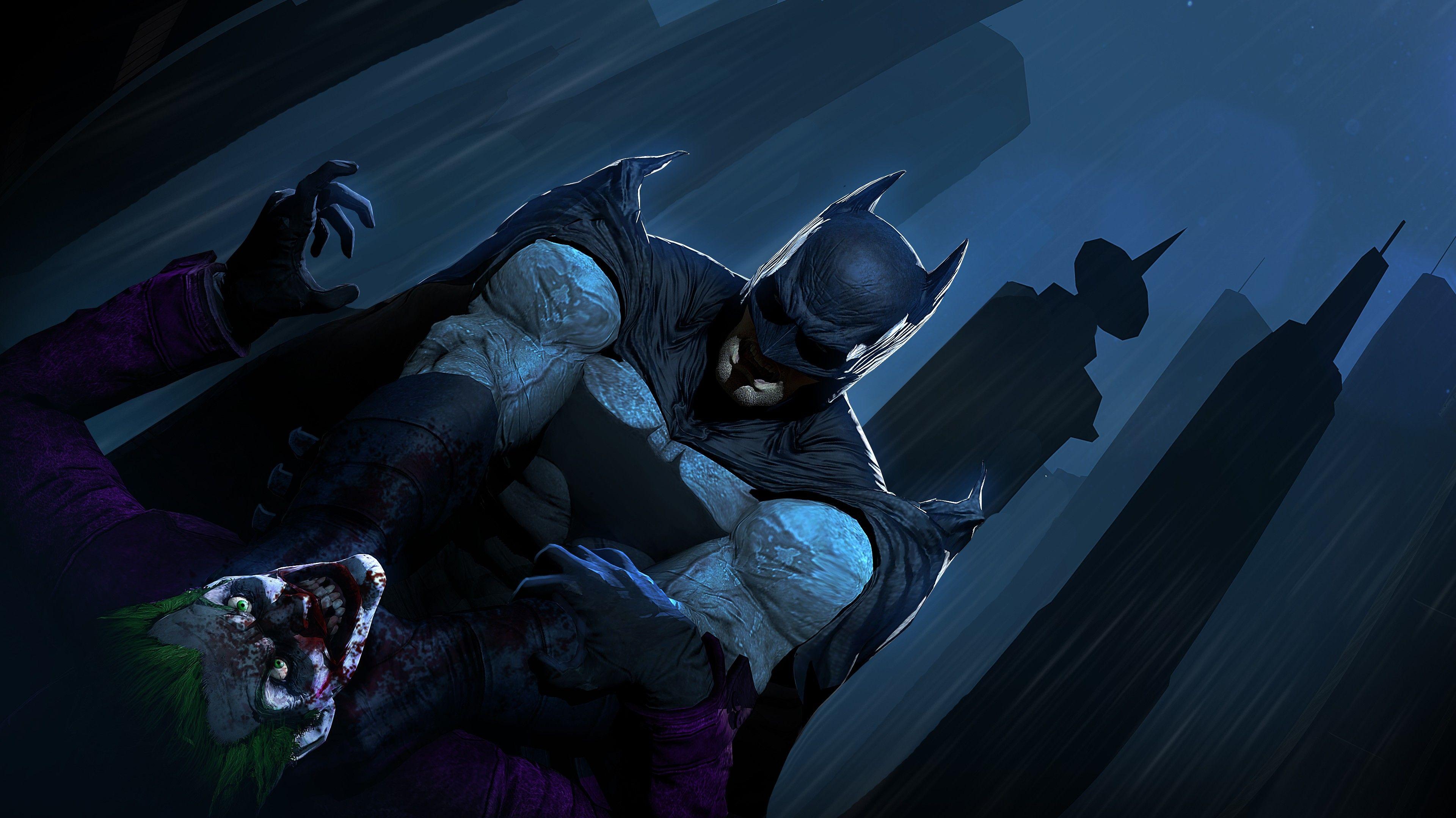 3840x2160 Batman Vs Joker 4K Wallpaper