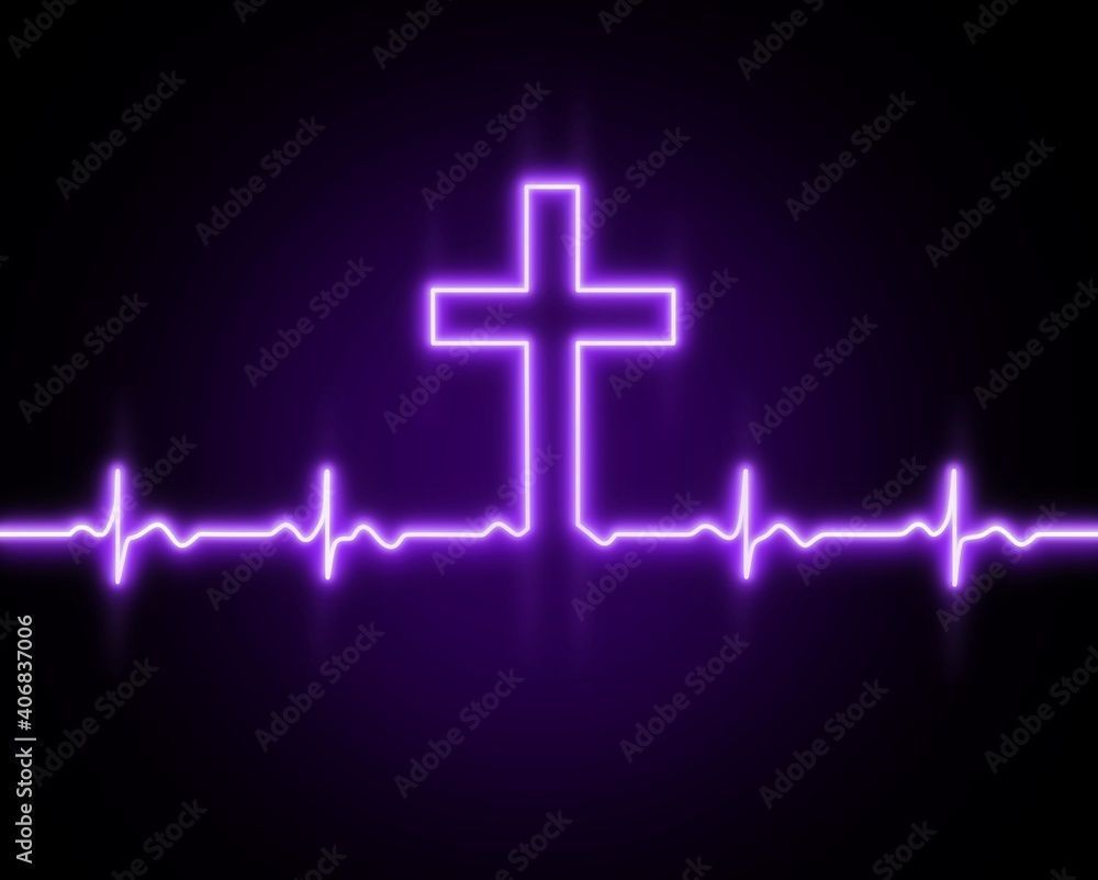 1000x802 God , Lord Jesus Christ. Heartbeat line