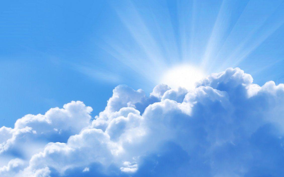 1130x706 Good morning sun sunshine over the clouds