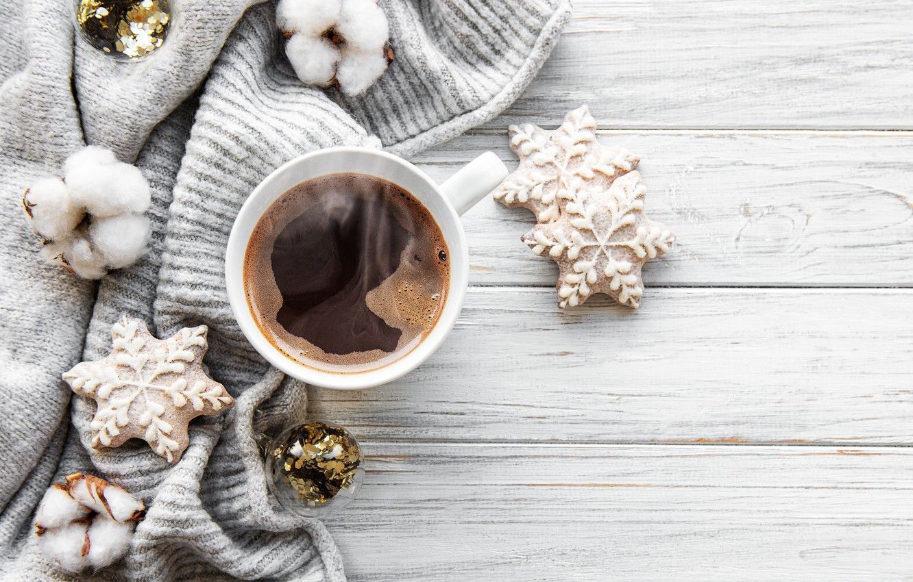 1332x850 Winter Cozy Desktop Wallpaper
