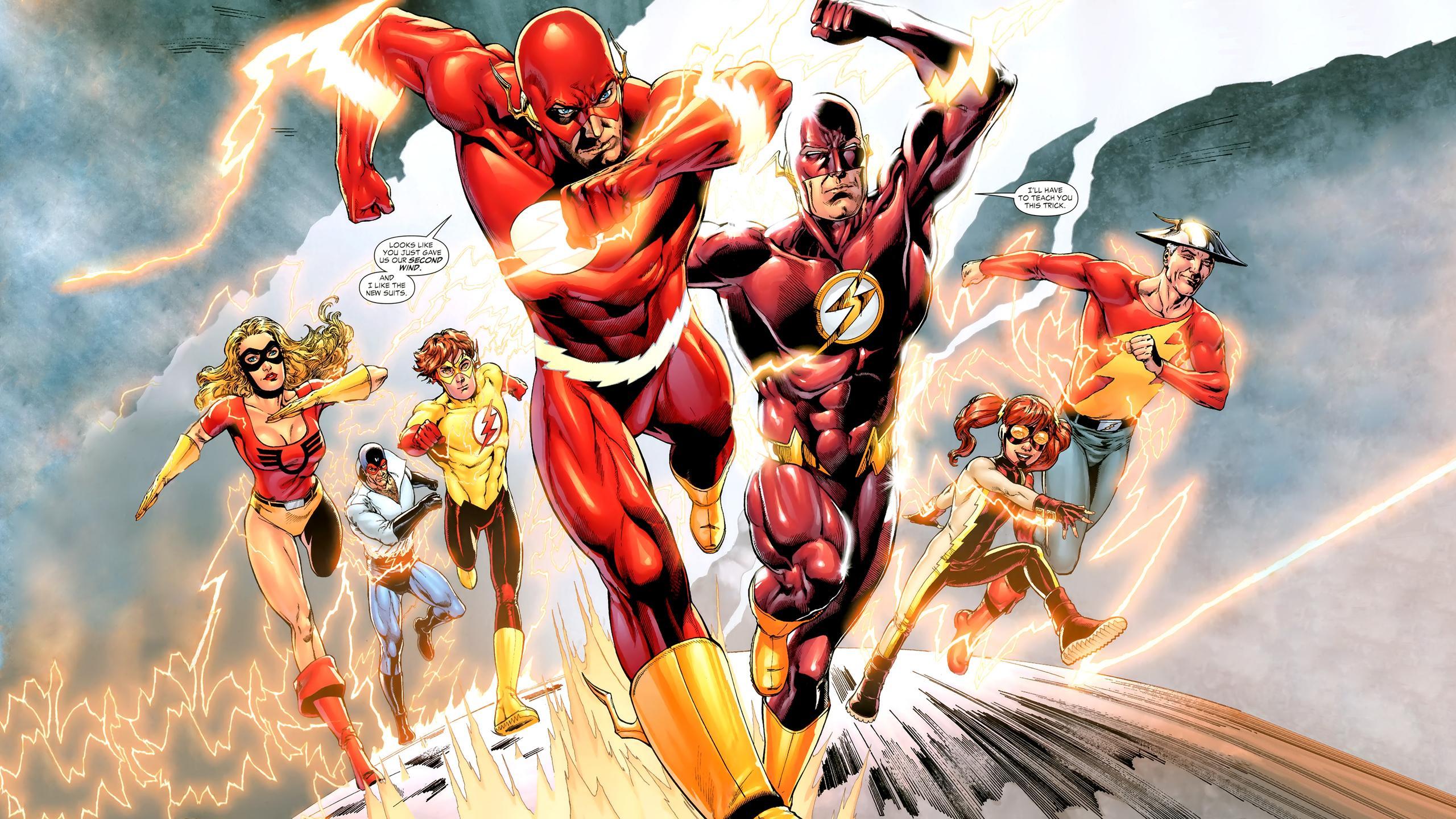 2560x1440 The Flash Desktop Wallpaper