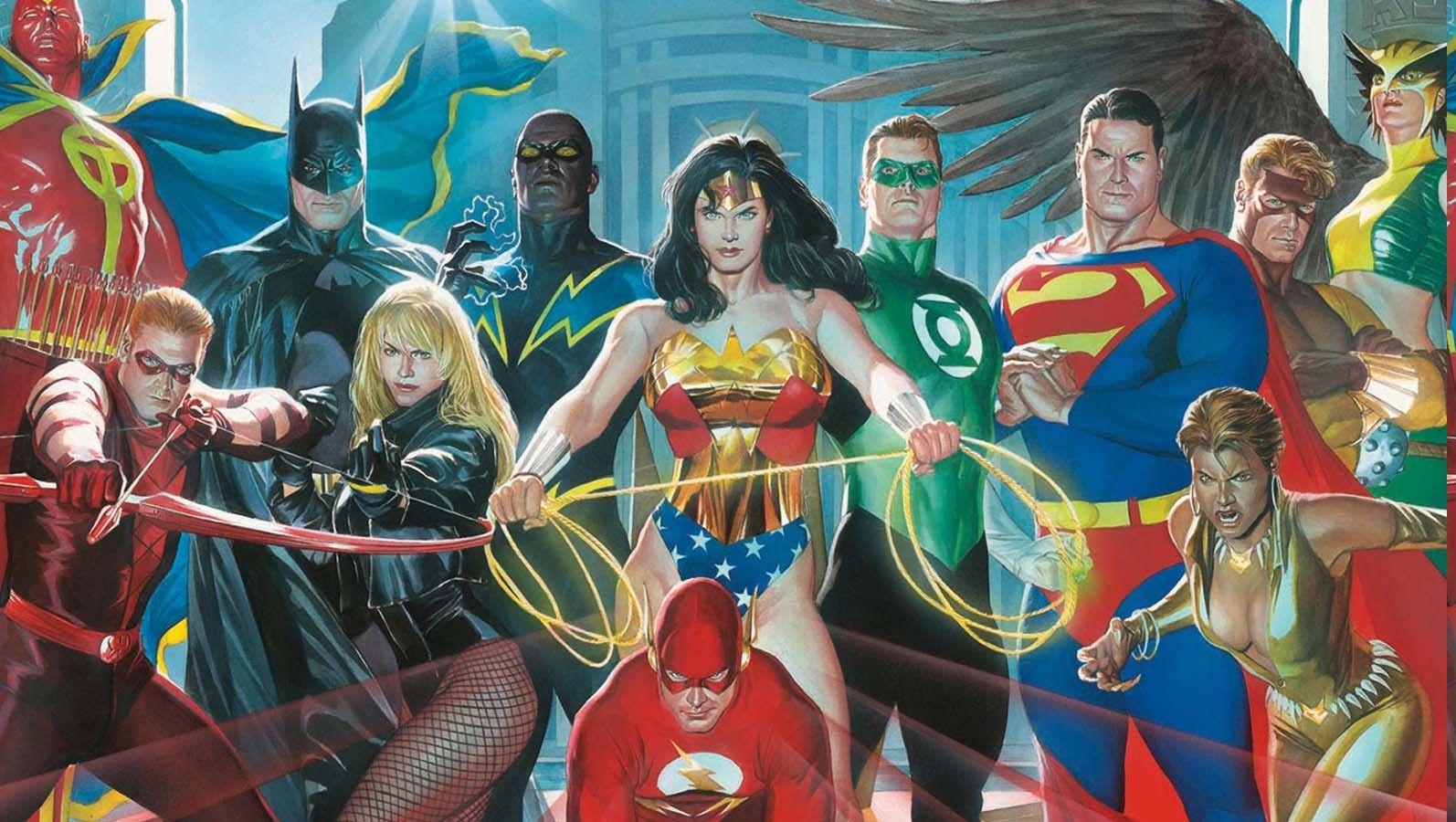 1594x900 DC Comics, Alex Ross Wallpaper HD / Desktop and Mobile