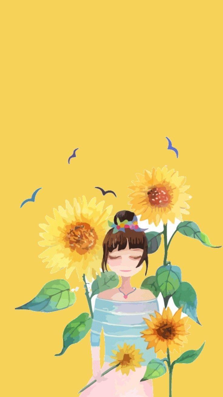 Sunflower Art Wallpapers Top Free Sunflower Art Backgrounds