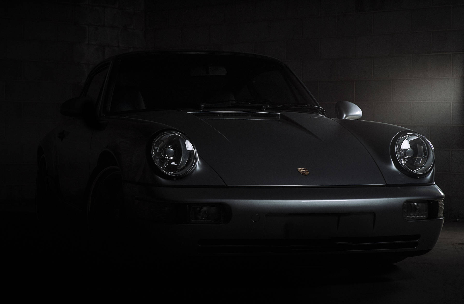 1920x1258 Porsche 911 In Matte Black Wallpaper