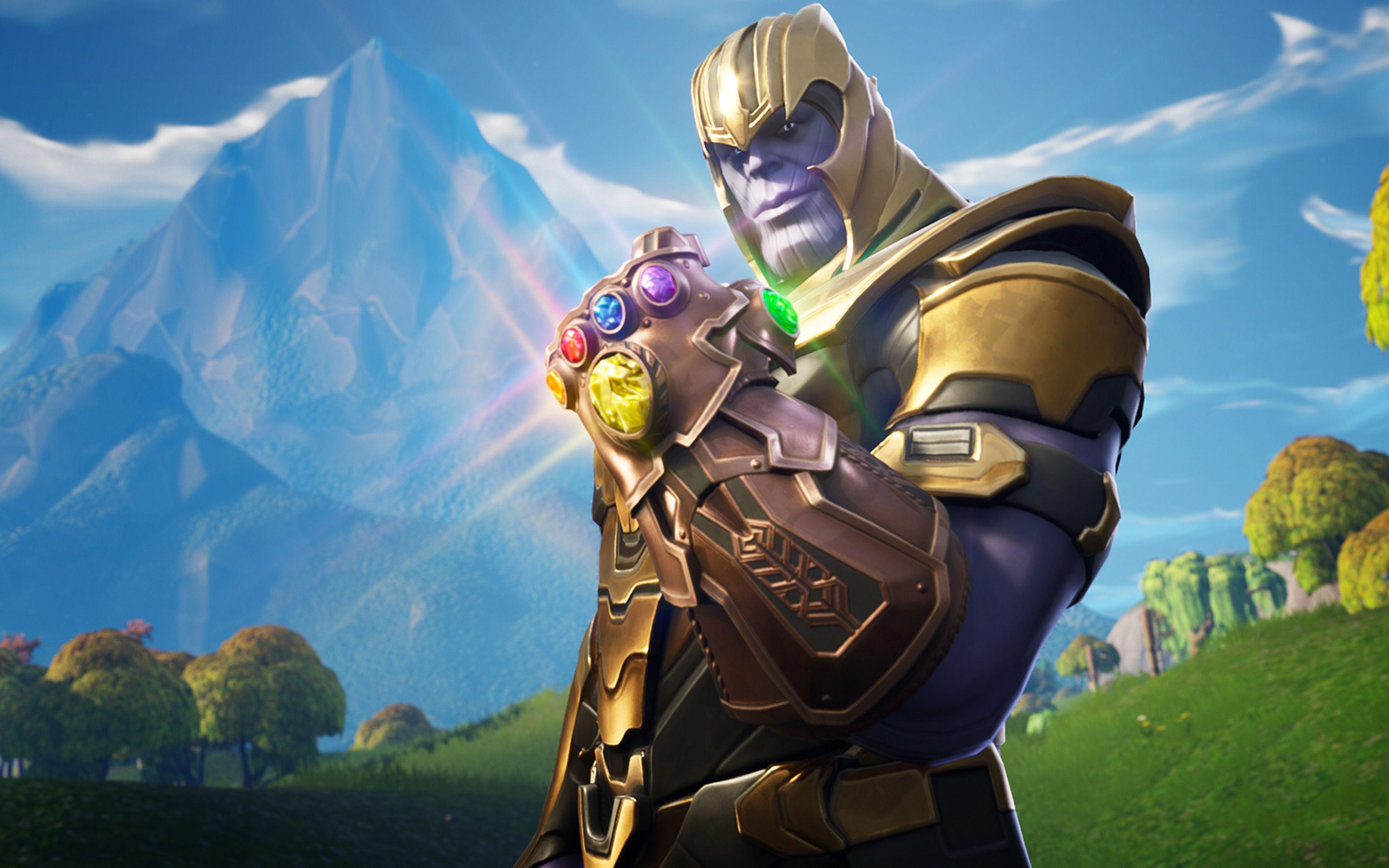 3840x2400 Fortnite Thanos Wallpaper