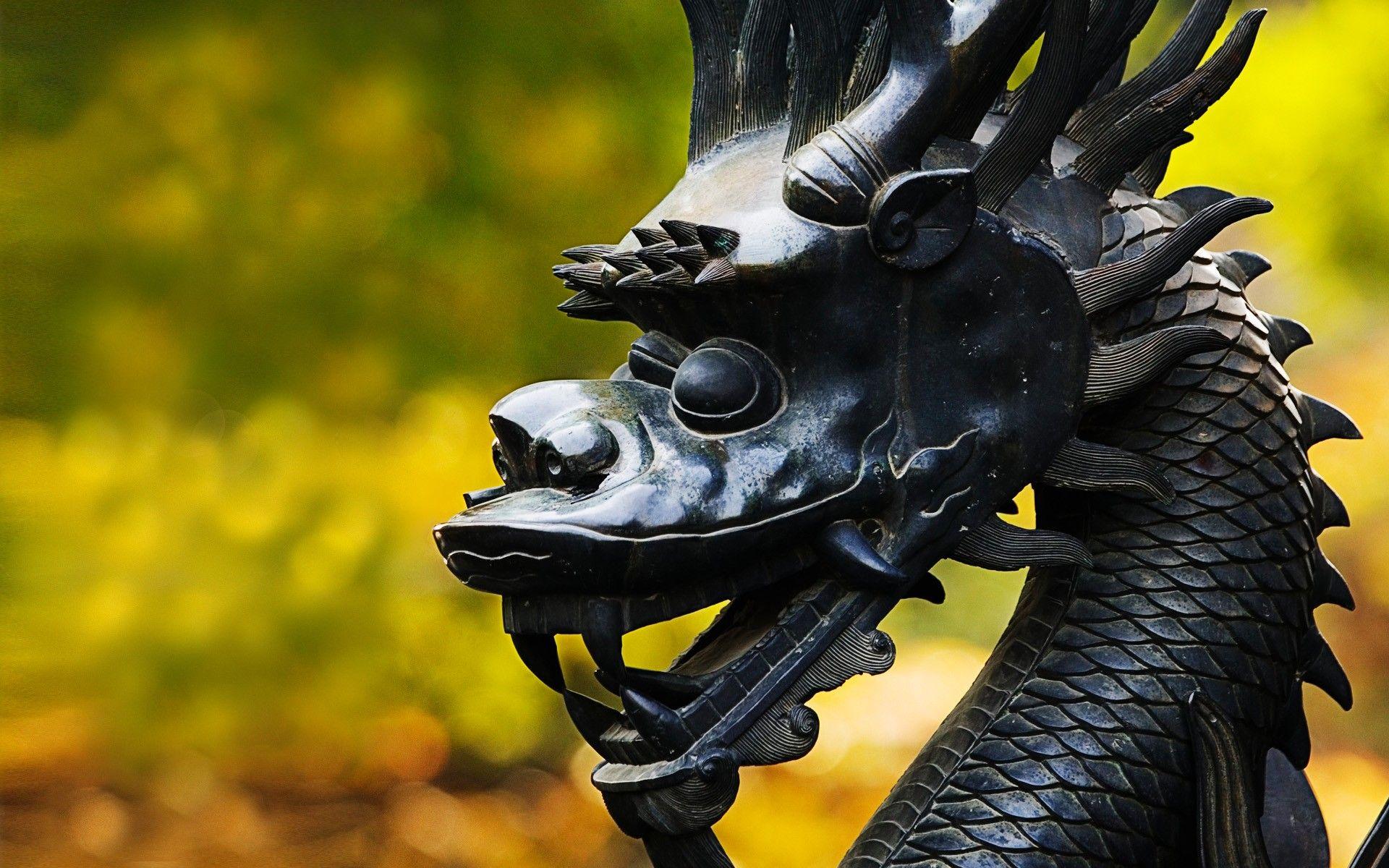 1920x1200 Download Dragons Statues Wallpaper 1920x1200