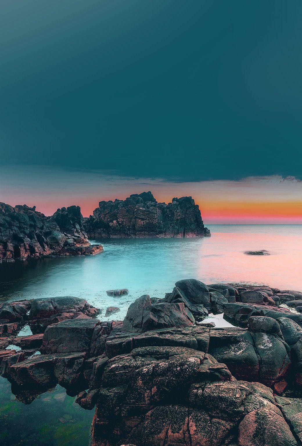 1040x1536 Mountains to the sea wallpaper