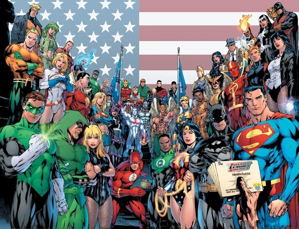 1024x785 Justice league wallpaper