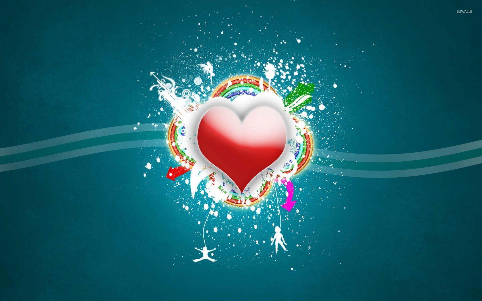 Red 3D Heart Wallpapers Top Free Red 3D Heart Backgrounds