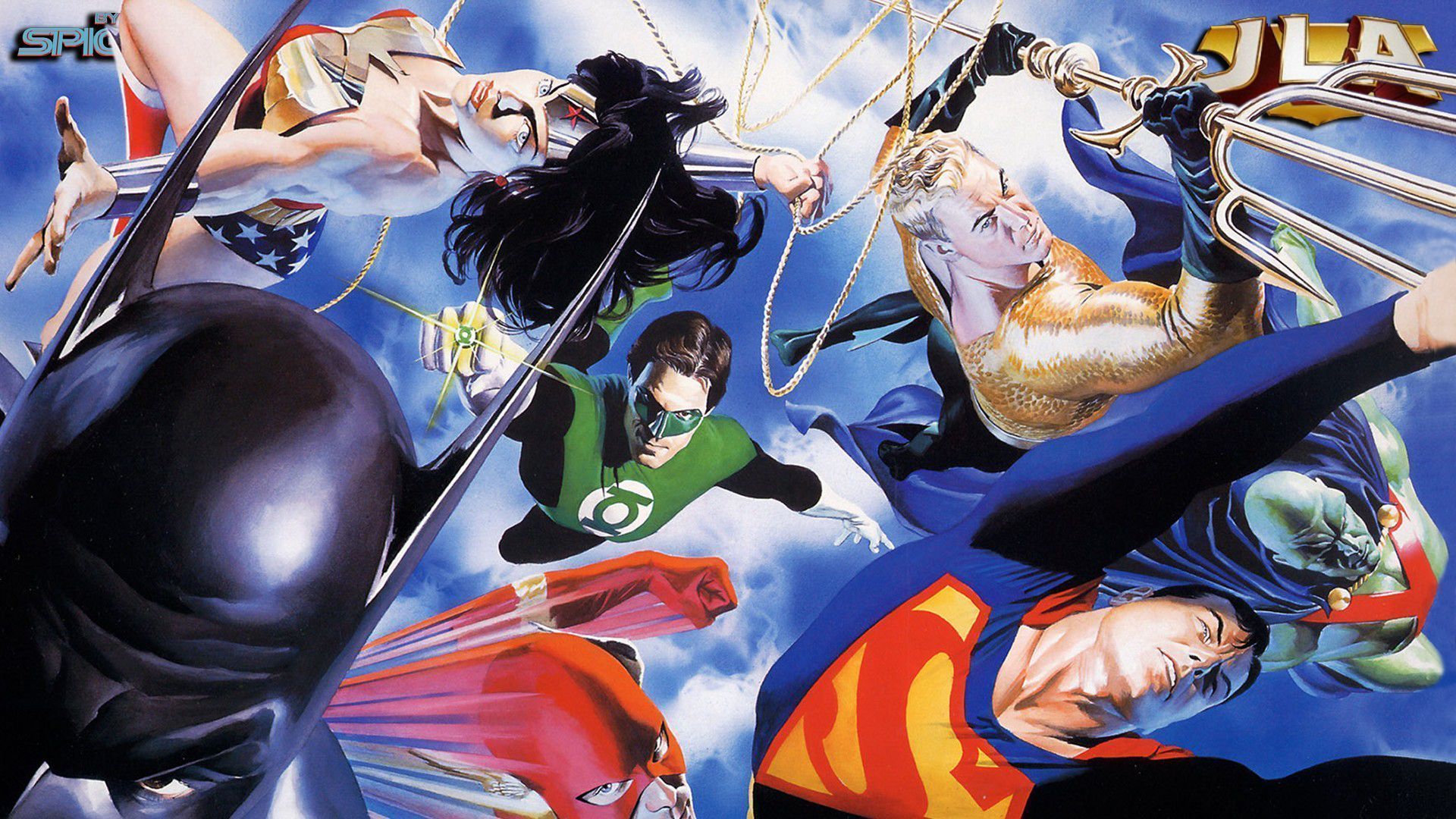 1920x1080 Justice League Comic Wallpaper