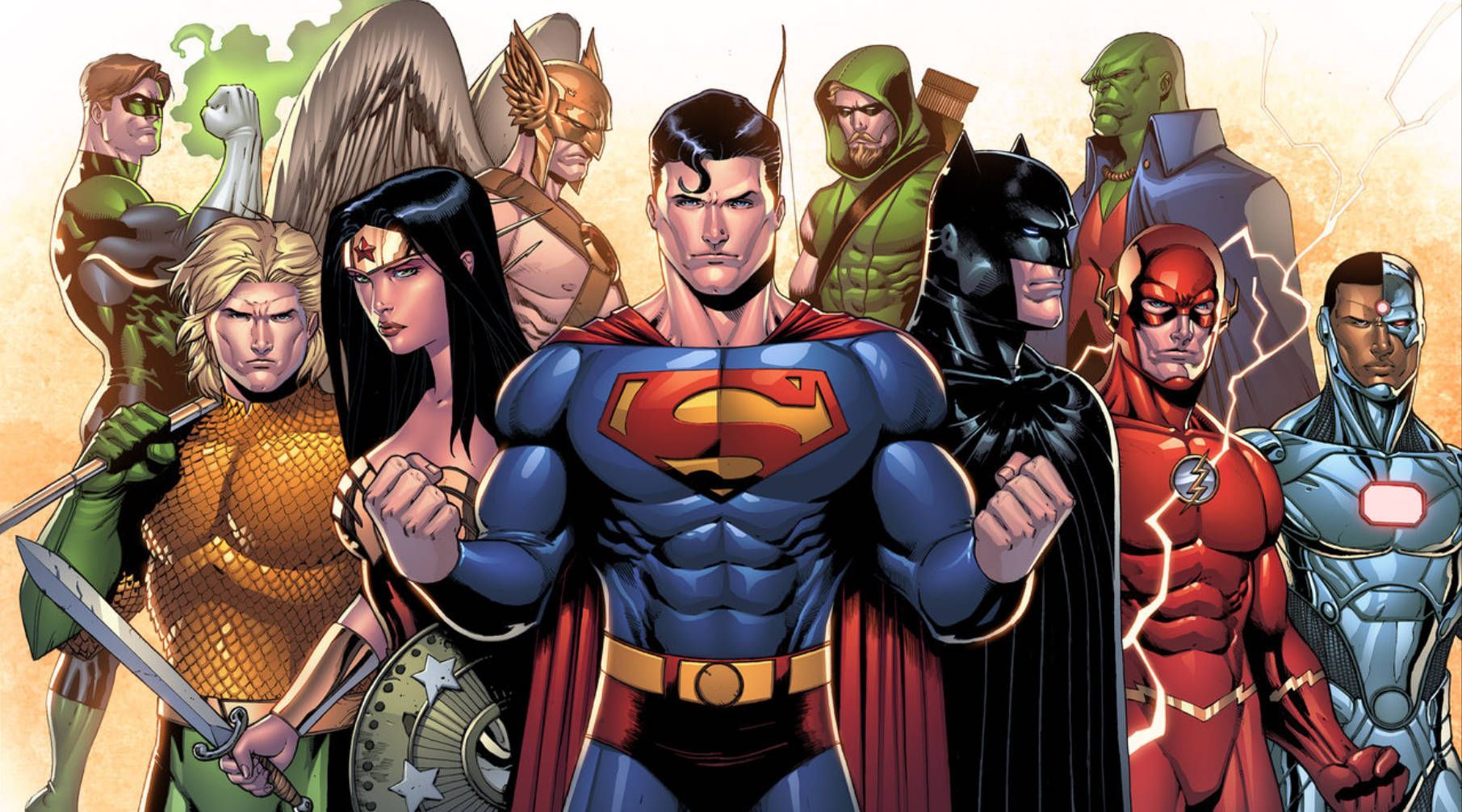 1811x1006 Download Green Arrow Justice League