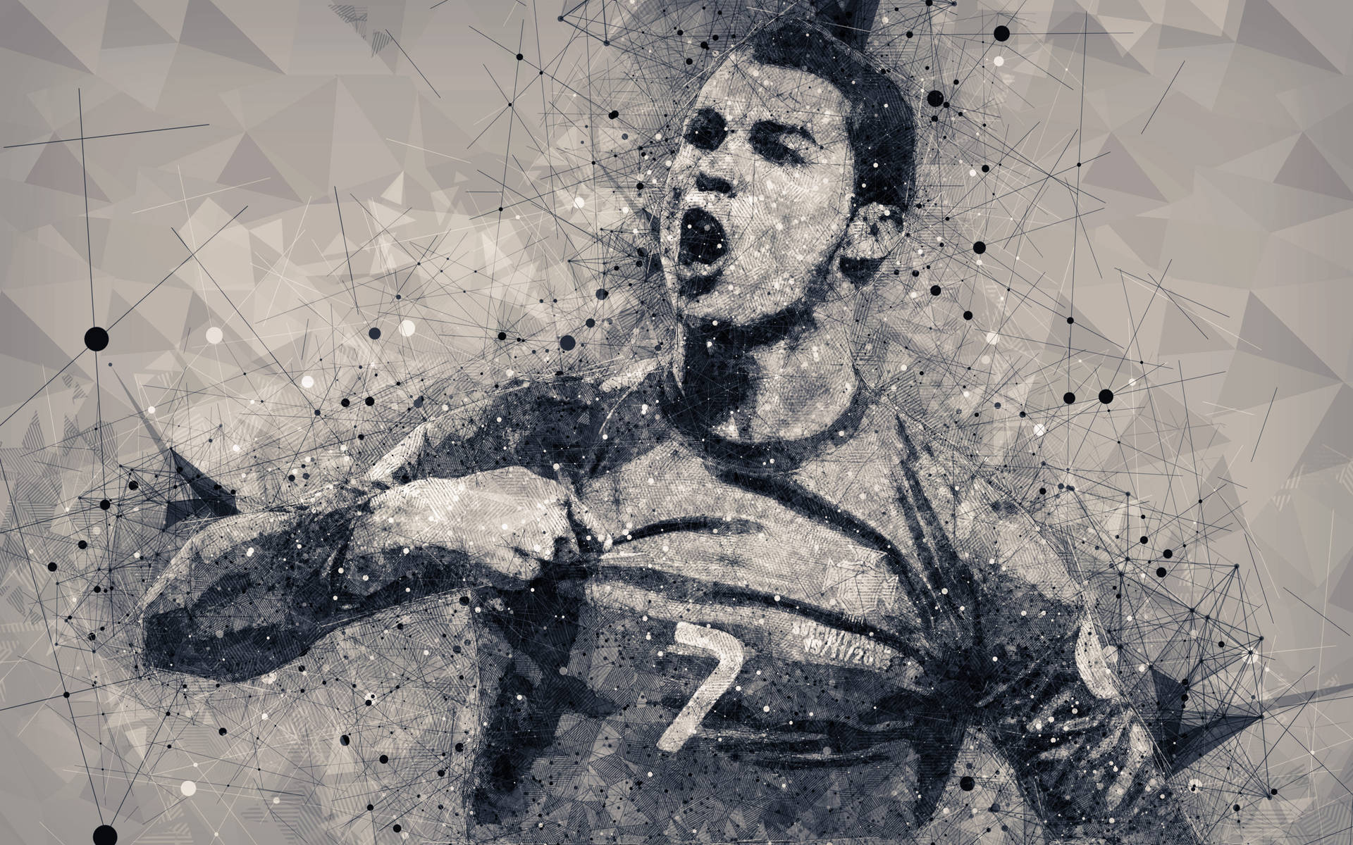 1920x1200 White Cristiano Ronaldo HD 4k Wallpaper