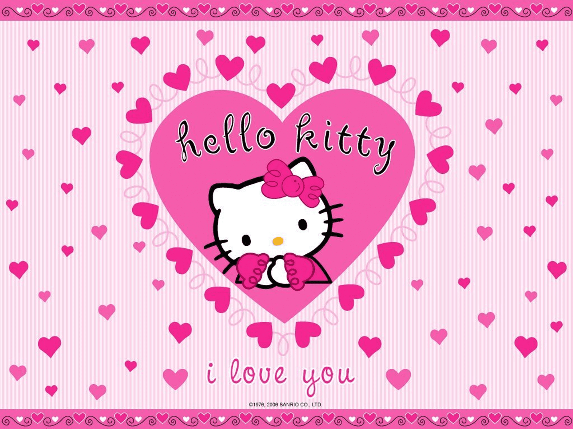 Love Hello Kitty Wallpapers Top Free Love Hello Kitty Backgrounds Wallpaperaccess