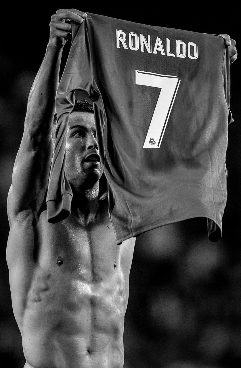 Ronaldo Black and White Wallpapers - Top Free Ronaldo Black and White ...