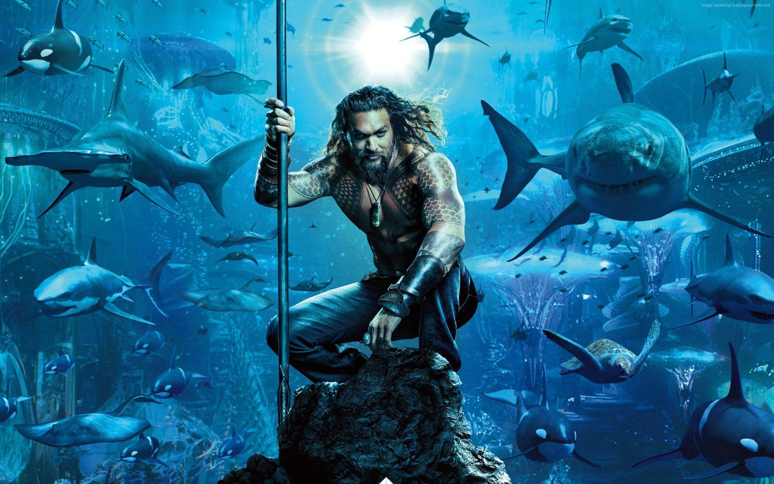 2560x1600 Wallpaper of Aquaman, Jason Momoa, Poster background & HD image