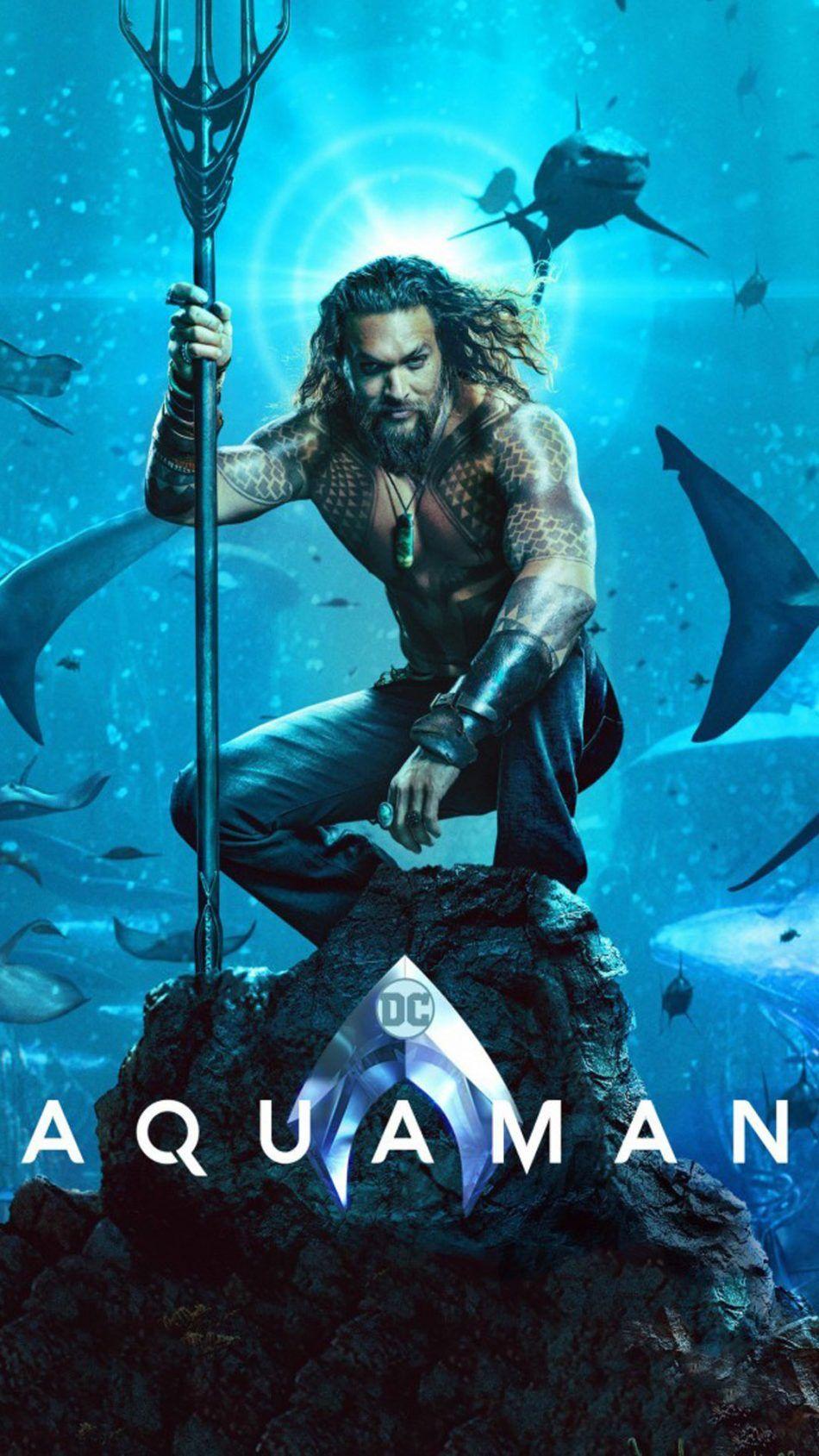 950x1689 Download Jason Momoa In Aquaman 2018 Free Pure 4K Ultra HD