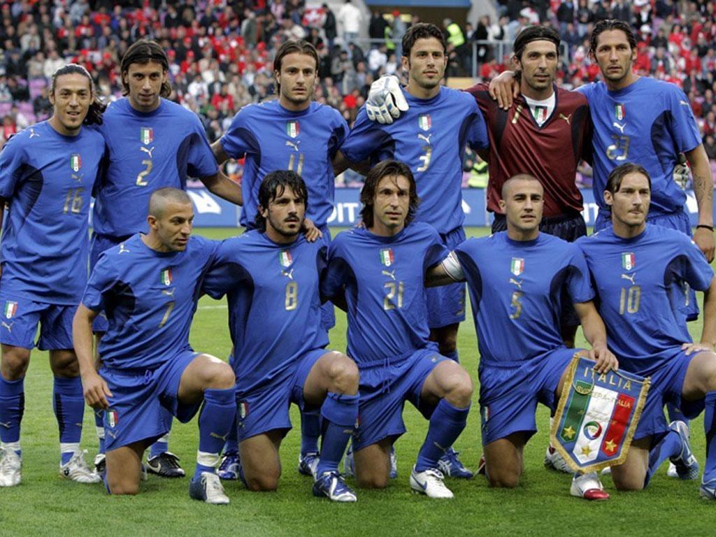 1024x768 Italy National Football Team Wallpaper
