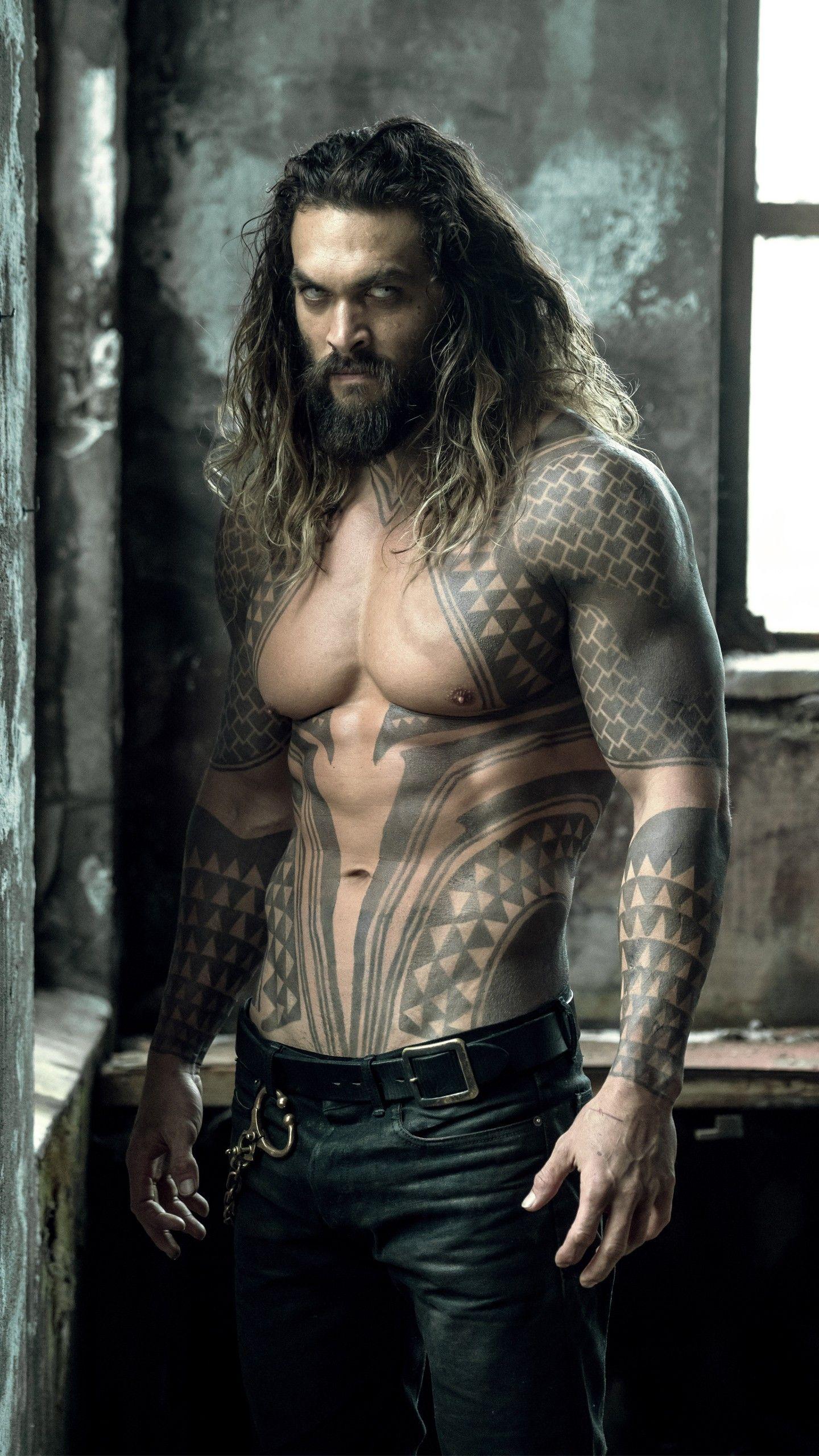 1440x2560 Jason Momoa as Aquaman 4K Wallpaper