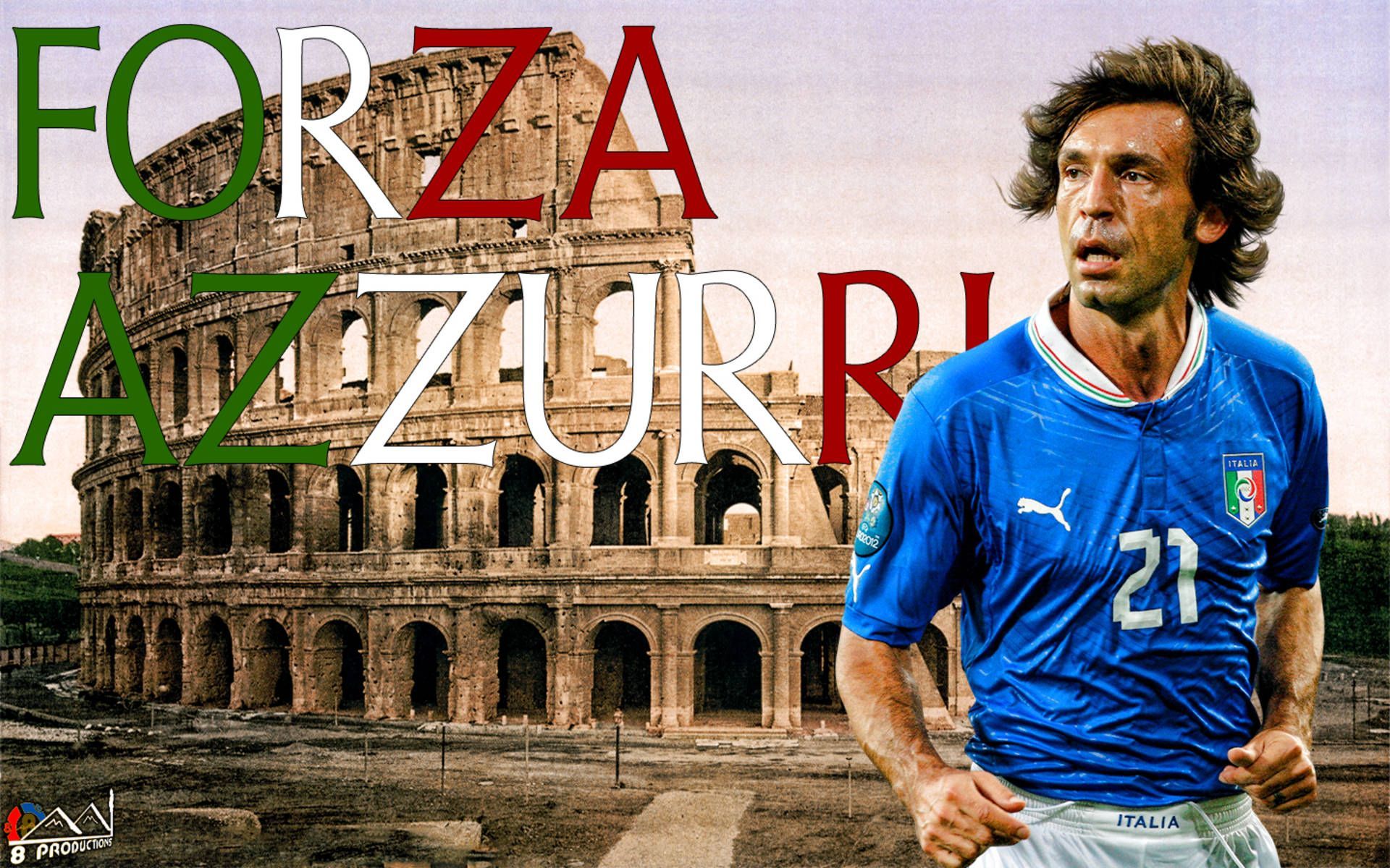1920x1200 Download Andrea Pirlo Italy Football