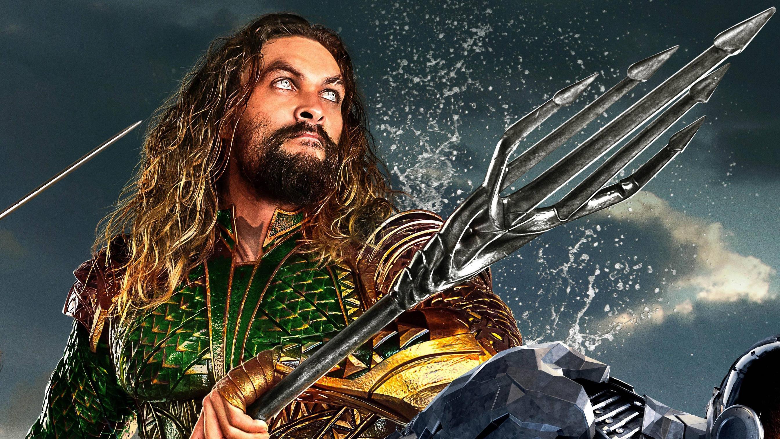 3840x2160 Aquaman Justice League Jason Momoa 4K