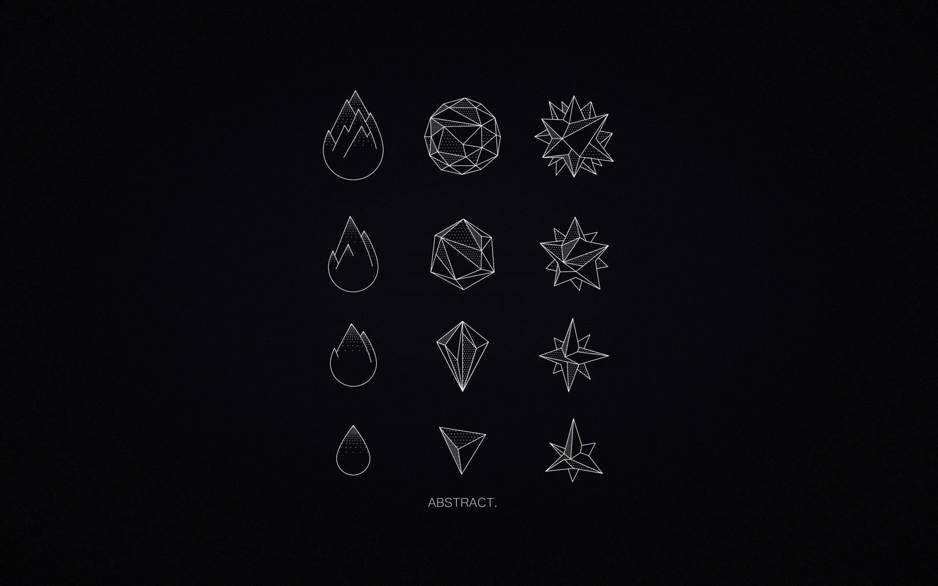 1920x1200 Dark Minimalist Wallpaper 3840x2160