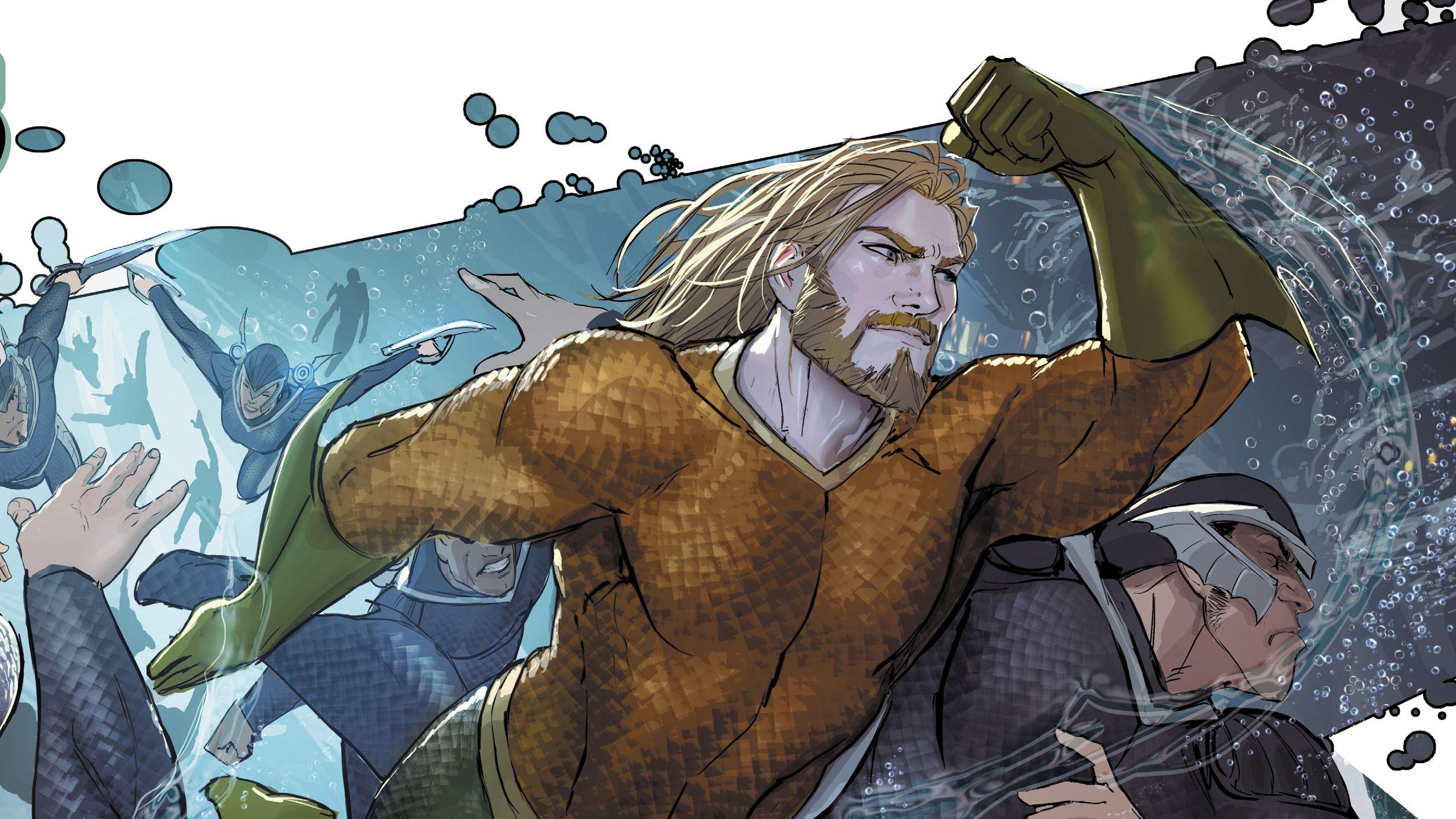 2560x1440 New Aquaman Desktop Wallpaper