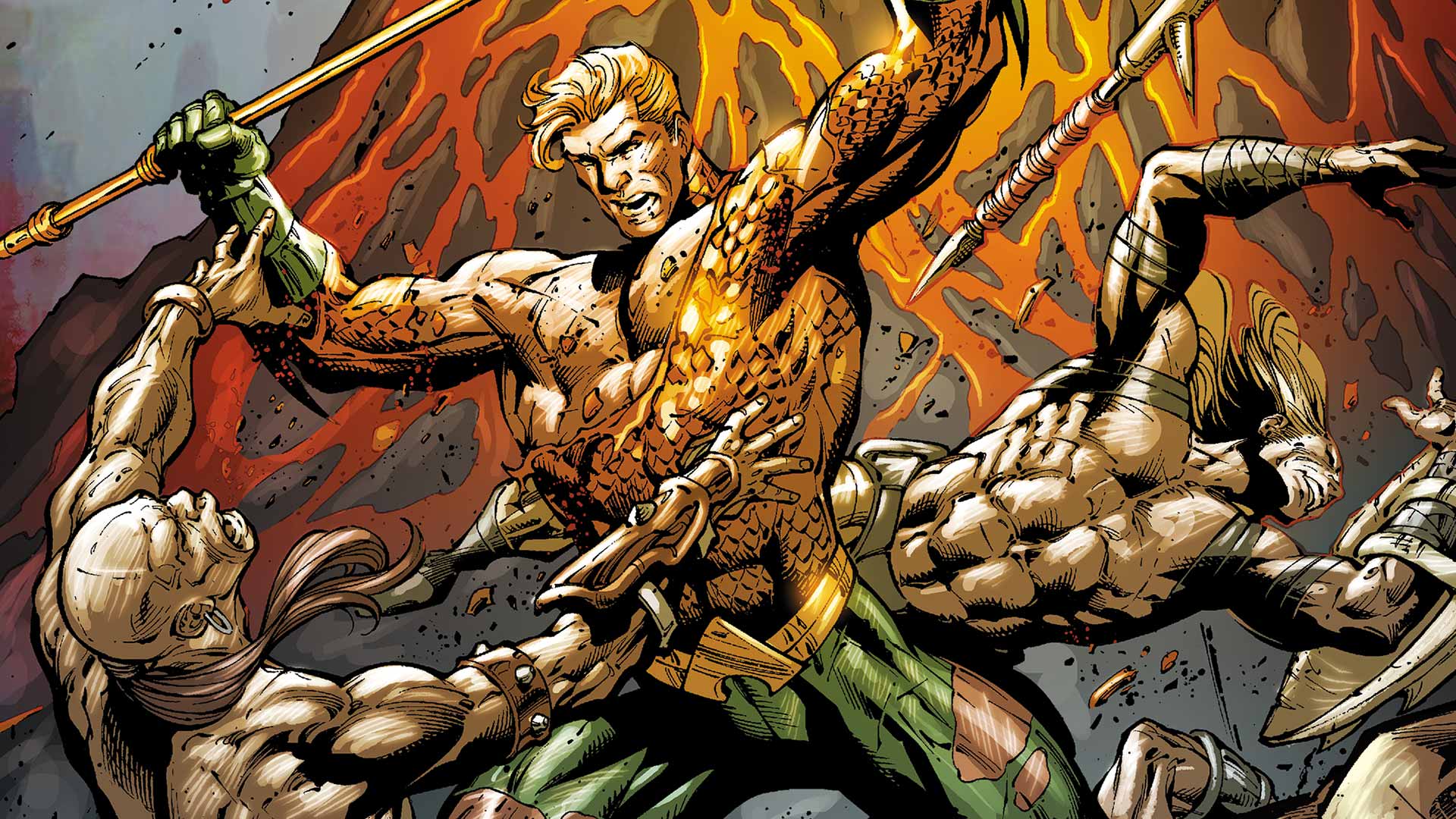 1920x1080 Aquaman Comic Wallpaper (image in Collection)