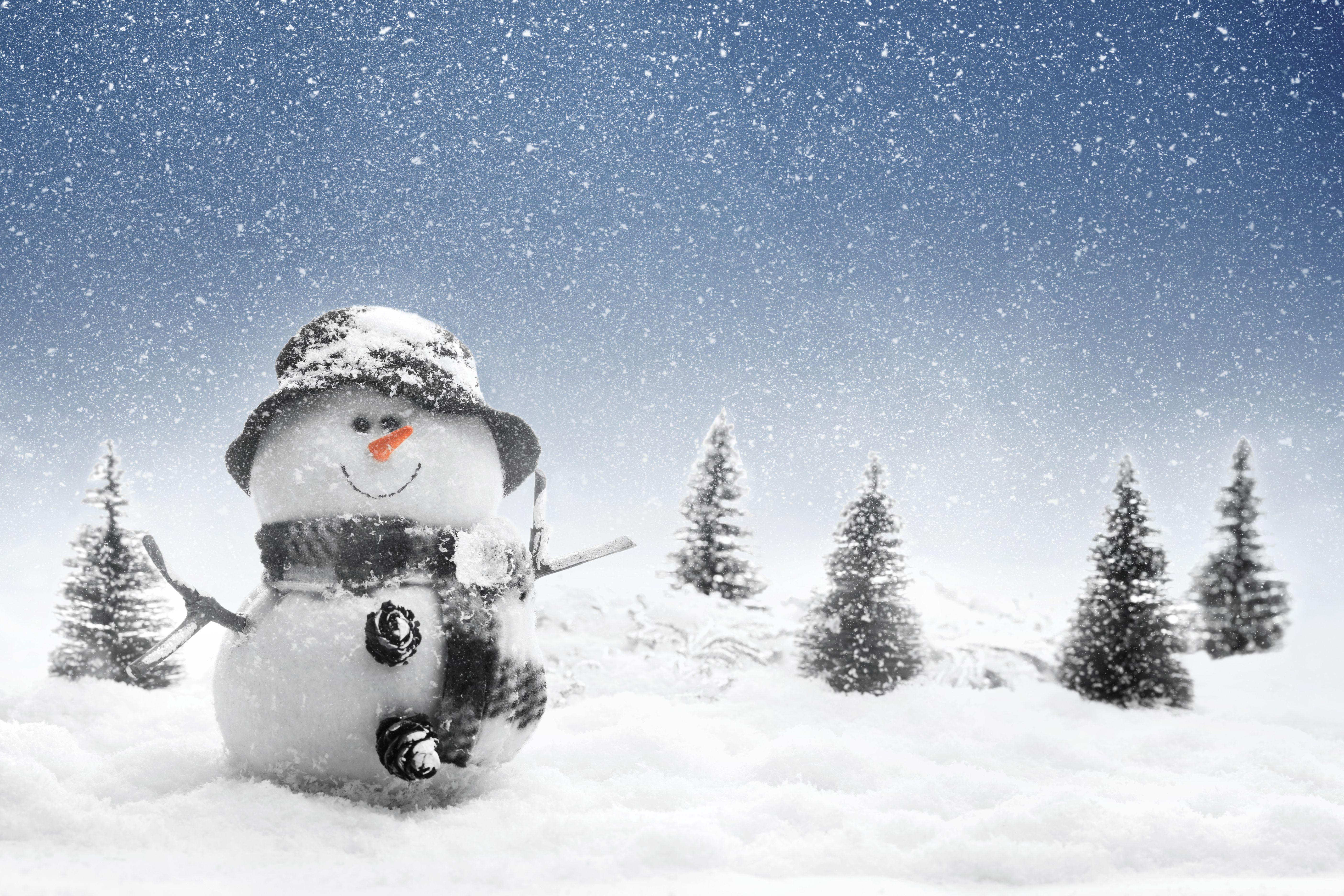 Winter Snowman 4k Wallpapers Top Free Winter Snowman 4k Backgrounds ...