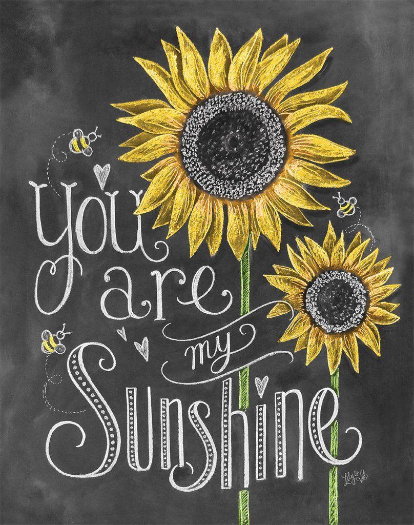 808x1024 You Are My Sunshine Art Print