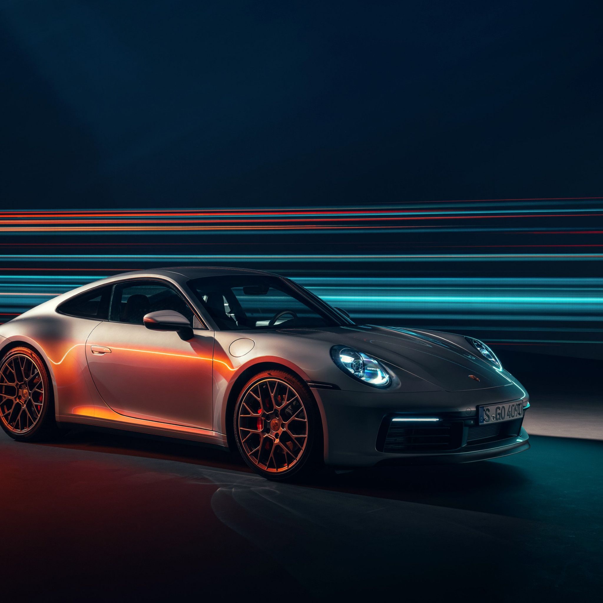 2048x2048 wallpaper: Porsche 911 Carrera 4S 2048x2048