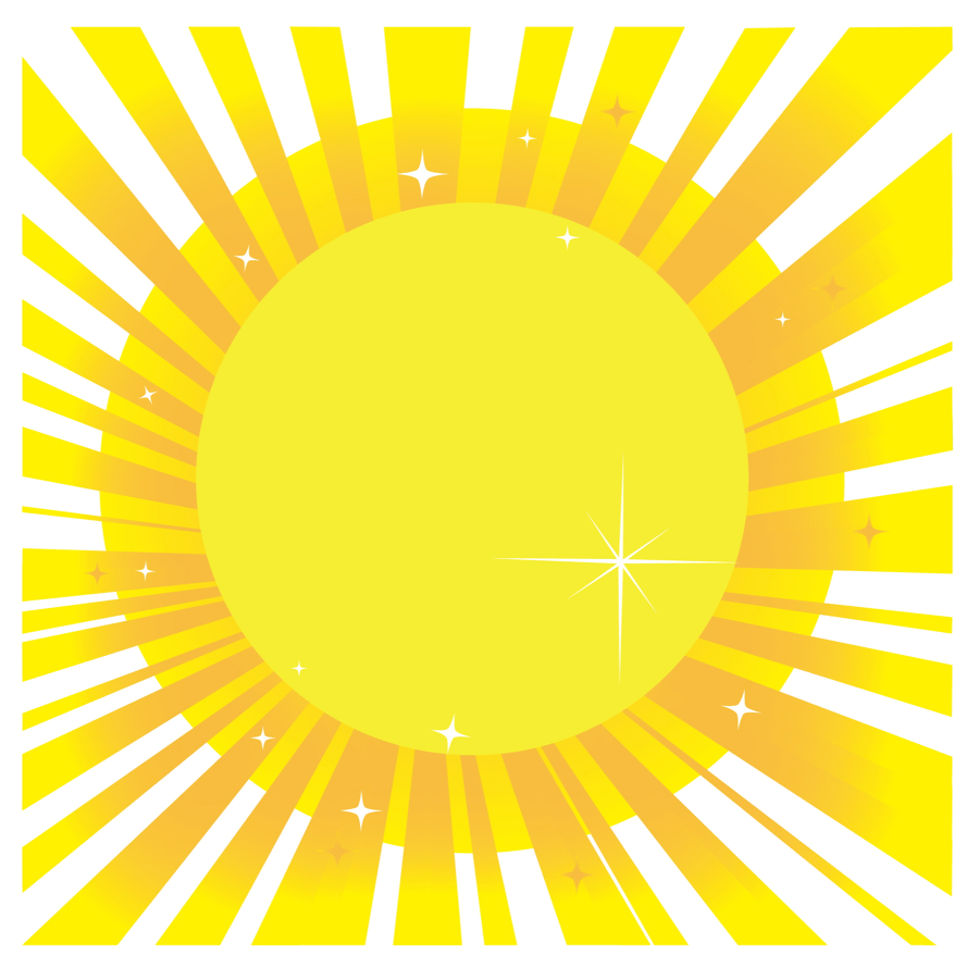 900x900 Ray Of Sunshine Clipart (image in Collection)