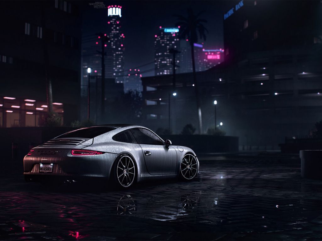 1024x768 Wallpaper porsche 911 carrera s