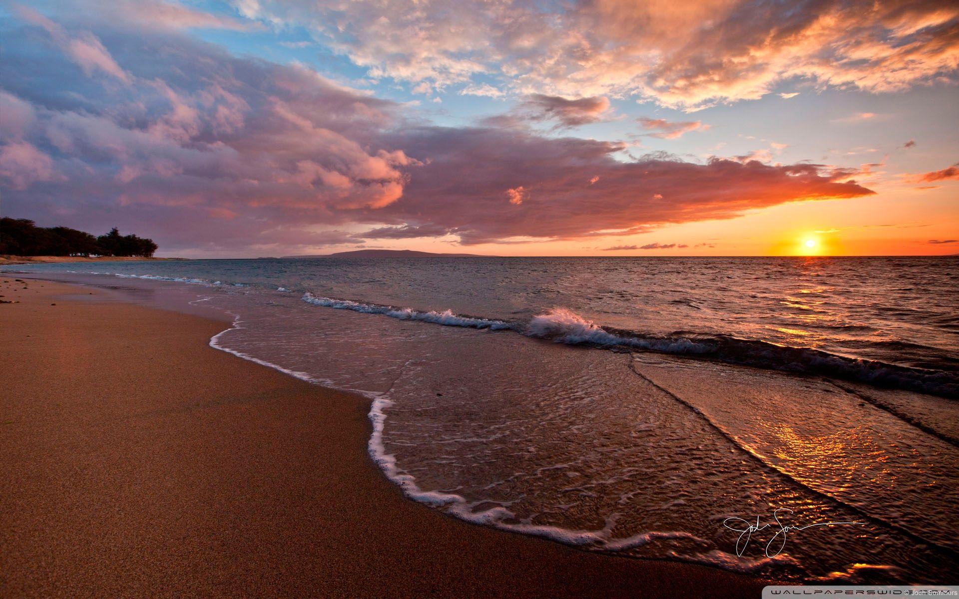 Hình nền HD 1920x1200 Ocean Sunset
