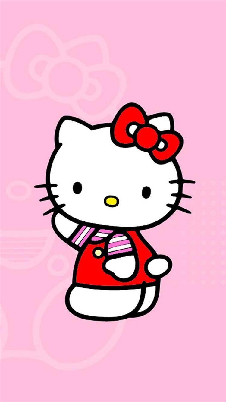 750x1334 Cartoon Hello Kitty iPhone 6 Wallpaper HD. Hello kitty background, Hello kitty picture, Hello kitty cartoon