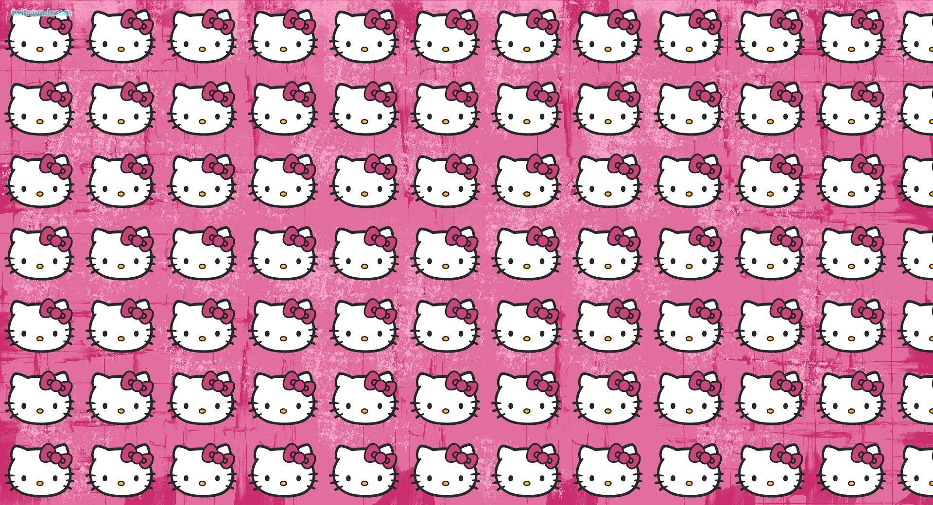 Hello Kitty Pattern Wallpapers - Top Free Hello Kitty Pattern Backgrounds -  WallpaperAccess