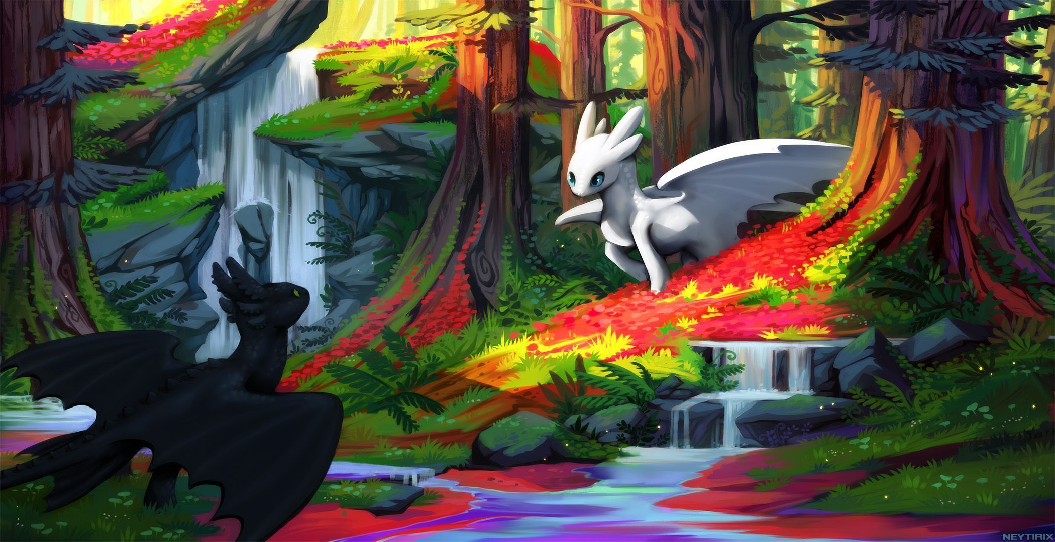 2100x1080 The Hidden World HD Wallpaper