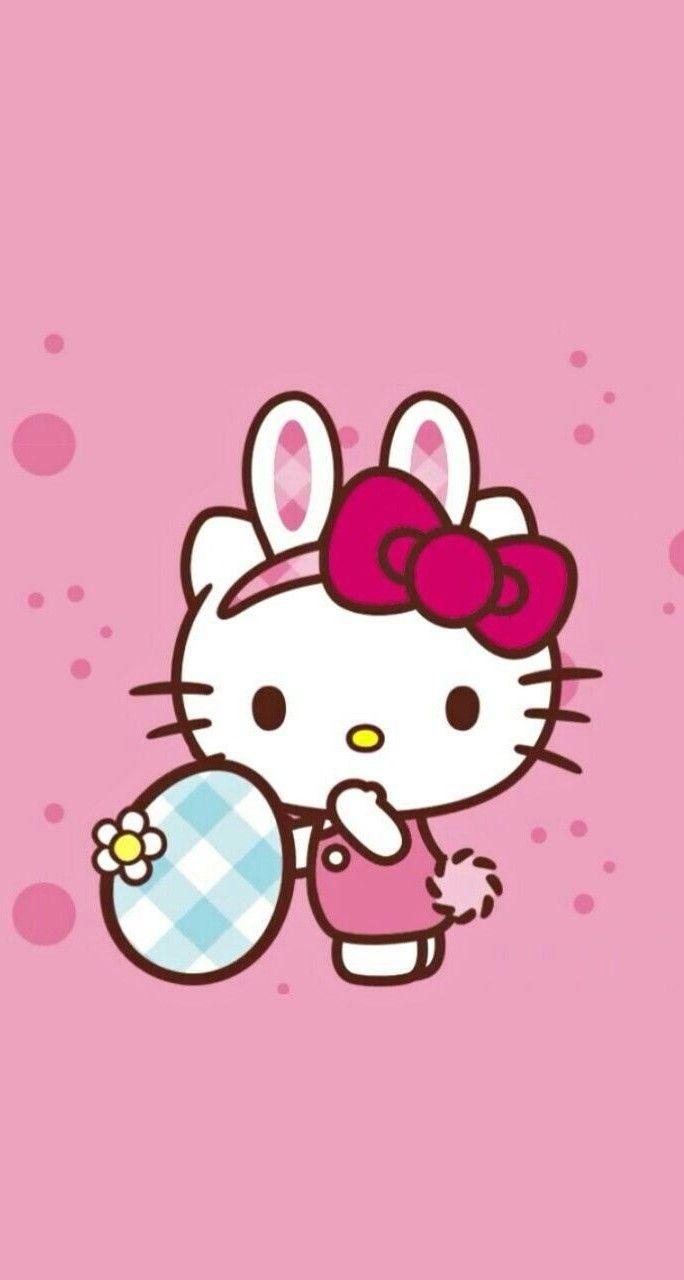 Hello Kitty Easter Wallpapers - Top Free Hello Kitty Easter Backgrounds ...