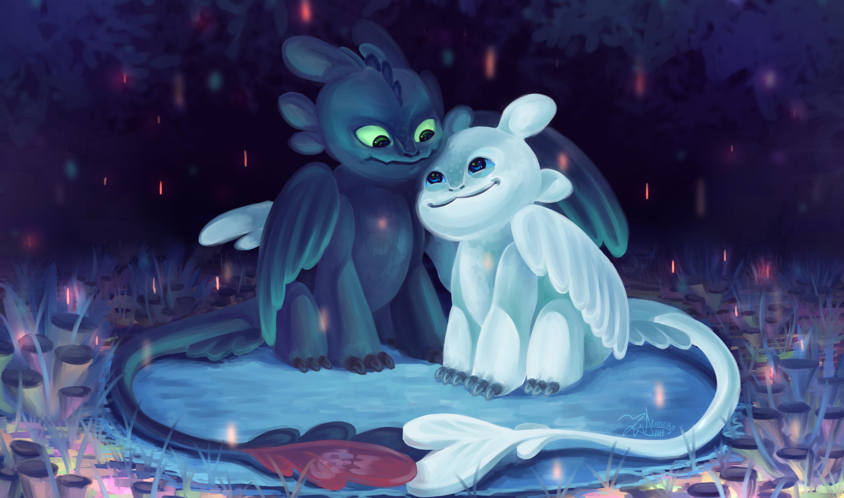 3300x1948 Happy 25k! Toothless and Lightfury! I