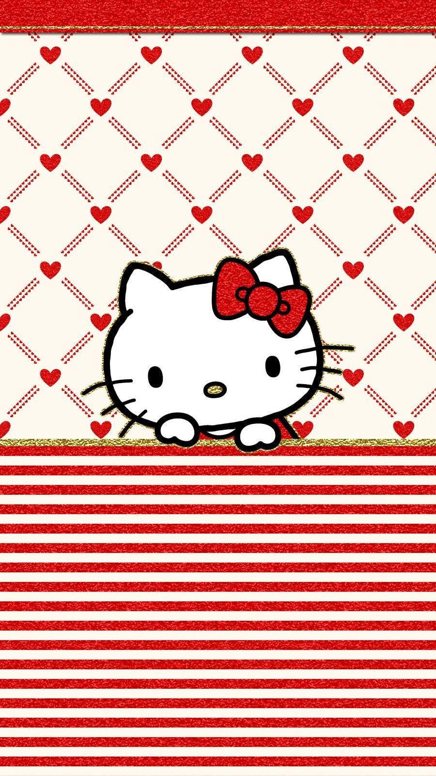 900x1600 iPhone Wall: Valentine's Day tjn. Hello kitty. Hello kitty