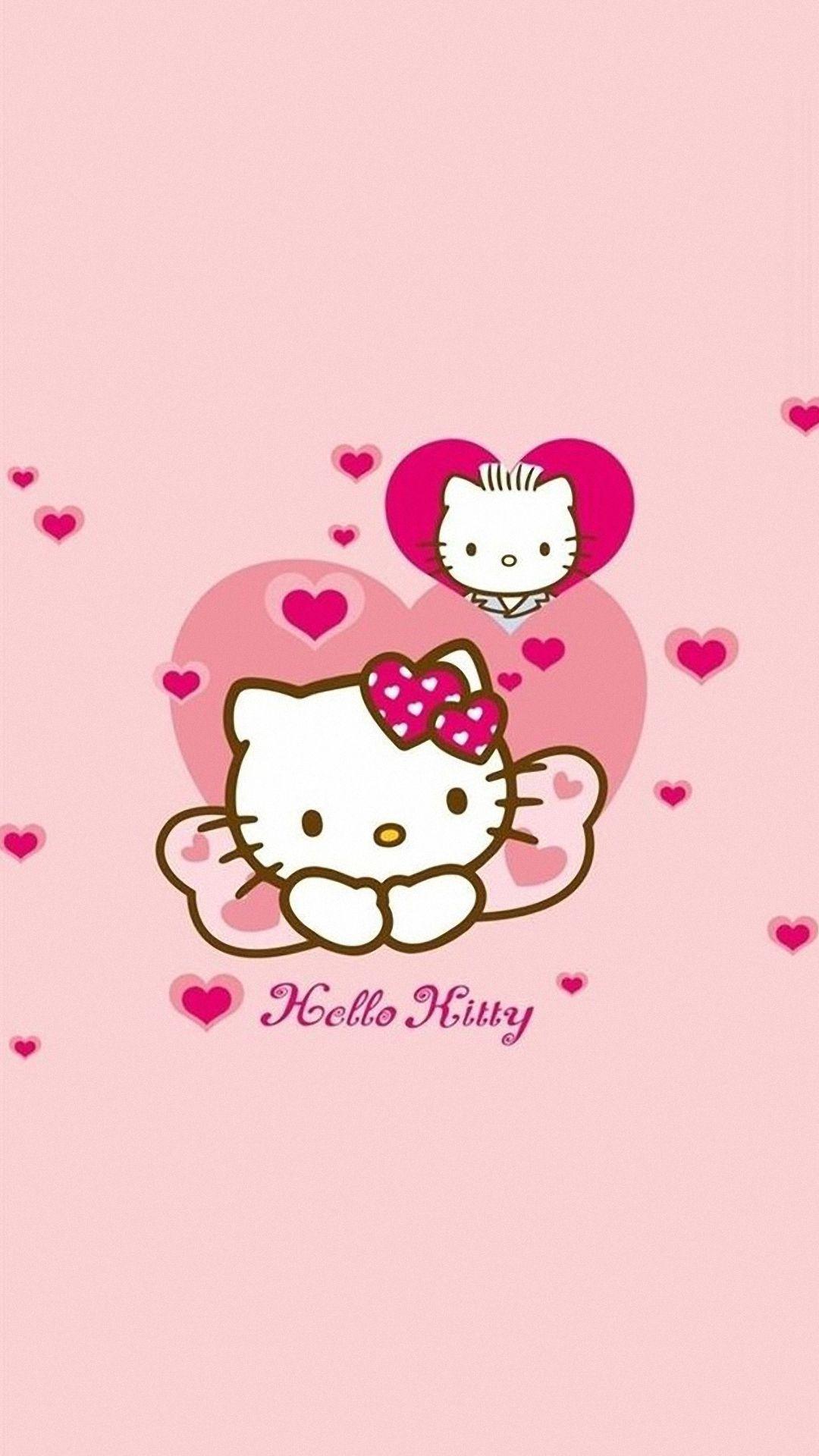 Hình nền màu hồng 1080x1920 cho iPhone Hình nền dễ thương Hello Kitty - Hình nền dễ thương Hello Kitty cho iPhone 6, Tải xuống hình nền