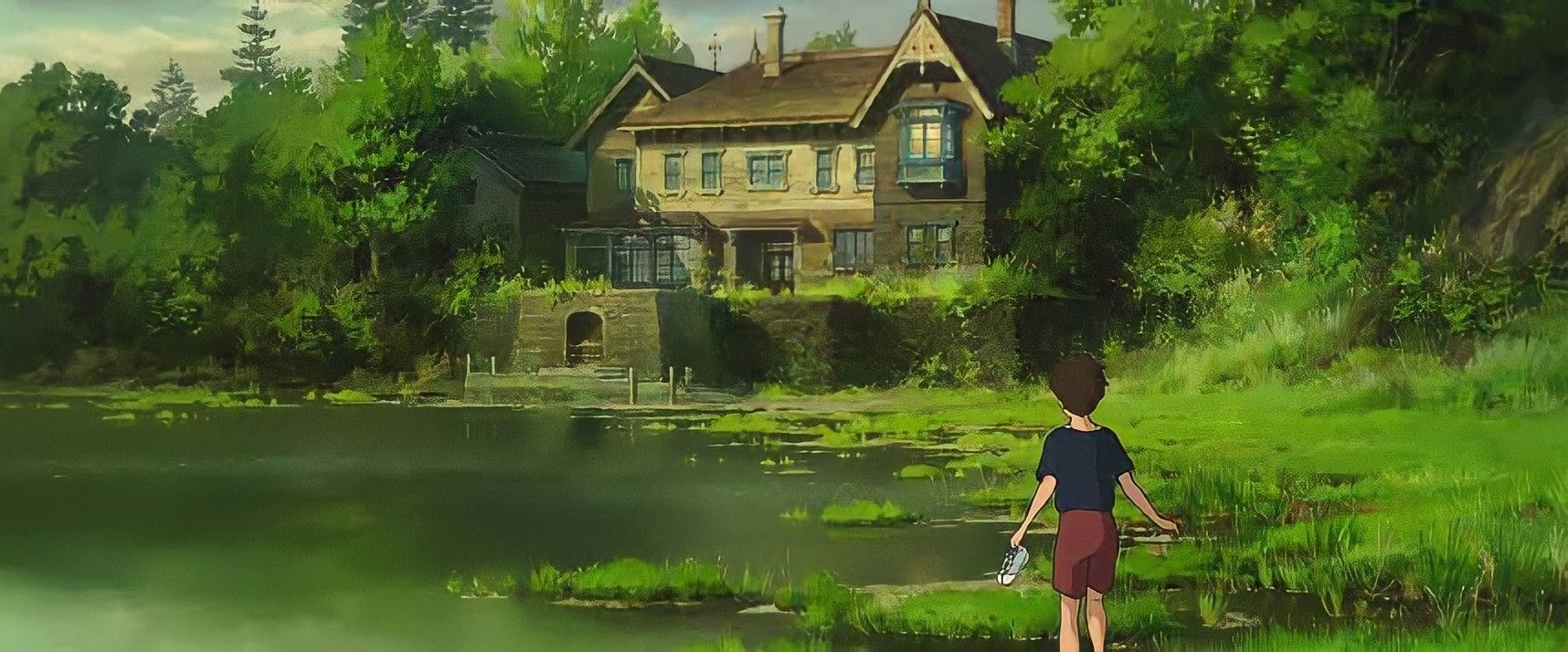 1716x714 When Marnie Was There HD Wallpaper