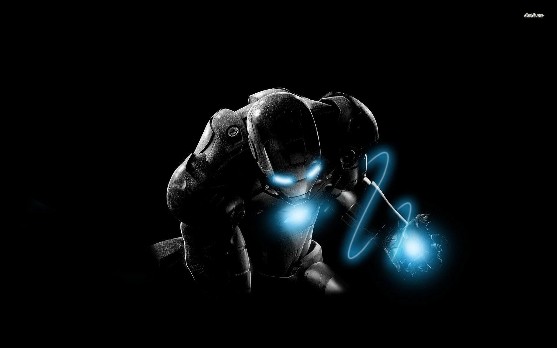 1920x1200 Dark Iron Man hình nền - Hình nền nghệ thuật số