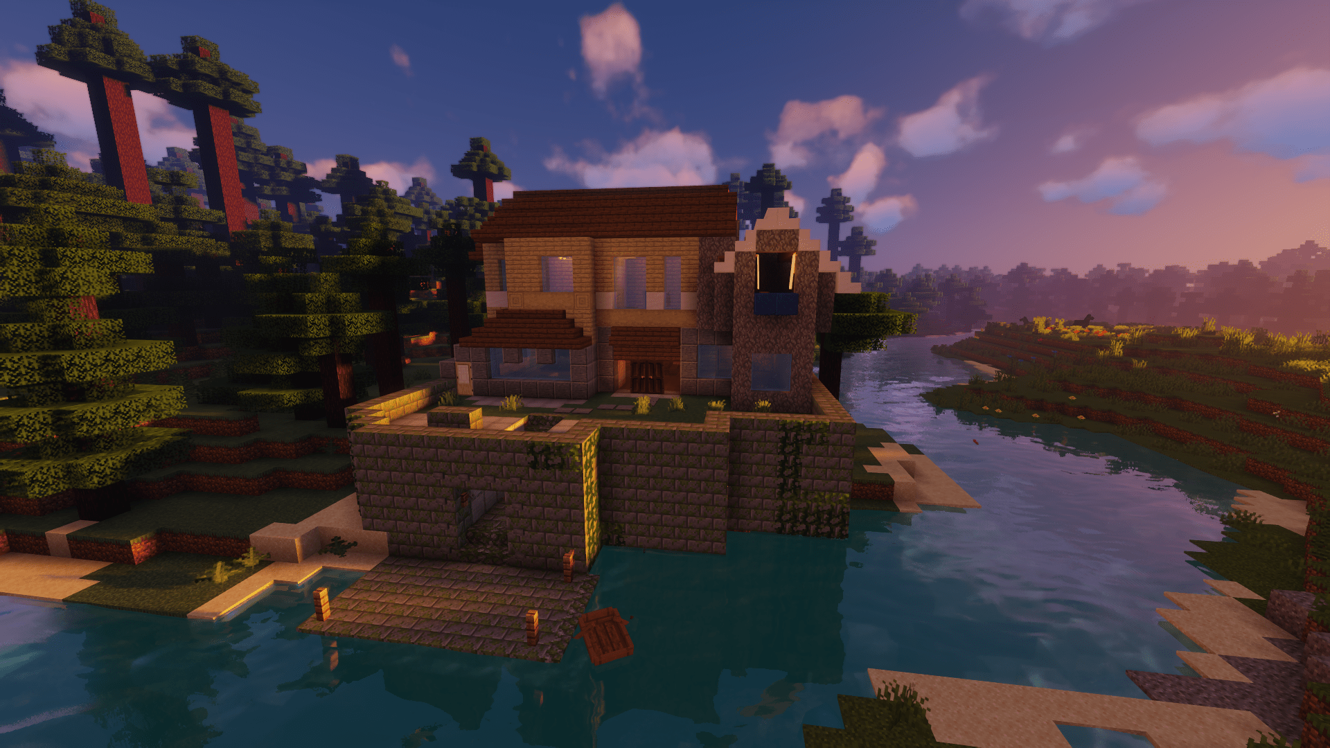 1920x1080 When Marnie Was There in Minecraft