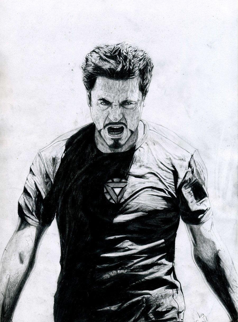900x1217 Tony Stark Cartoon Id 66001 Buzzerg Stark Angry