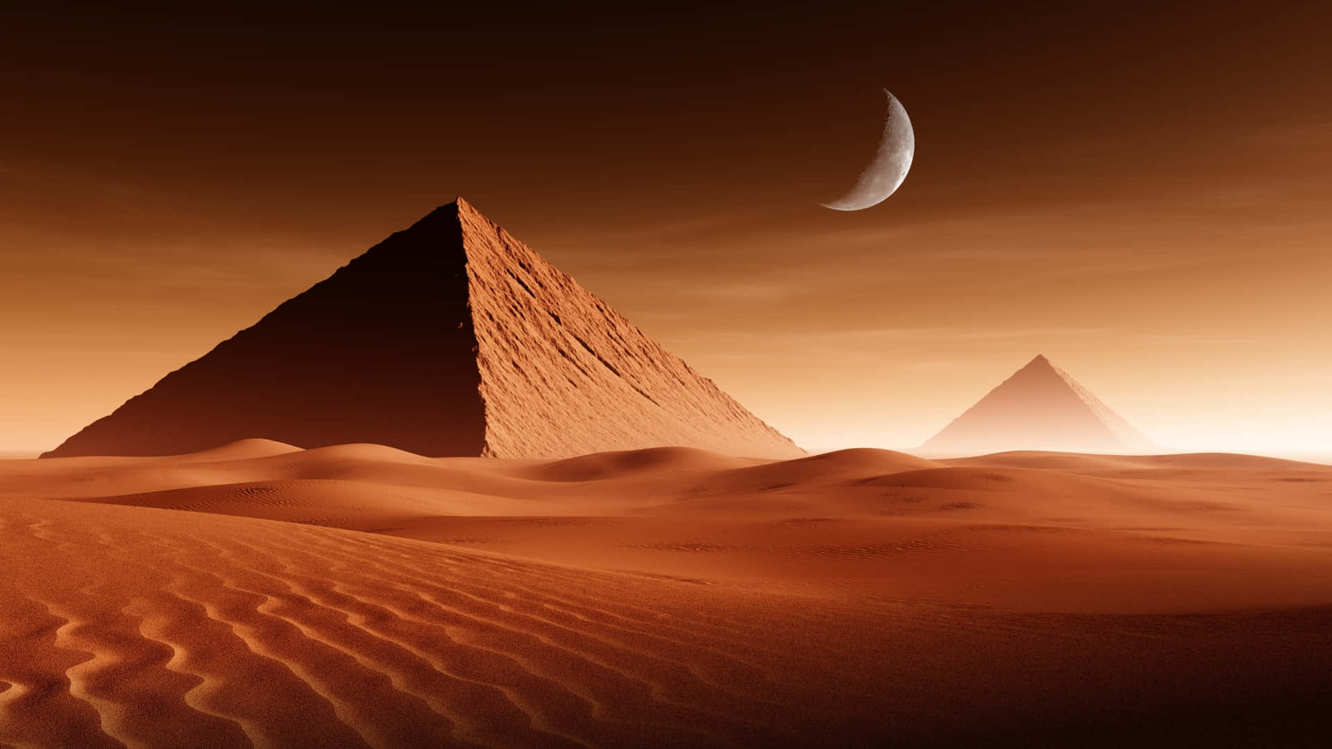 1920x1080 Giza Pyramids Wallpaper