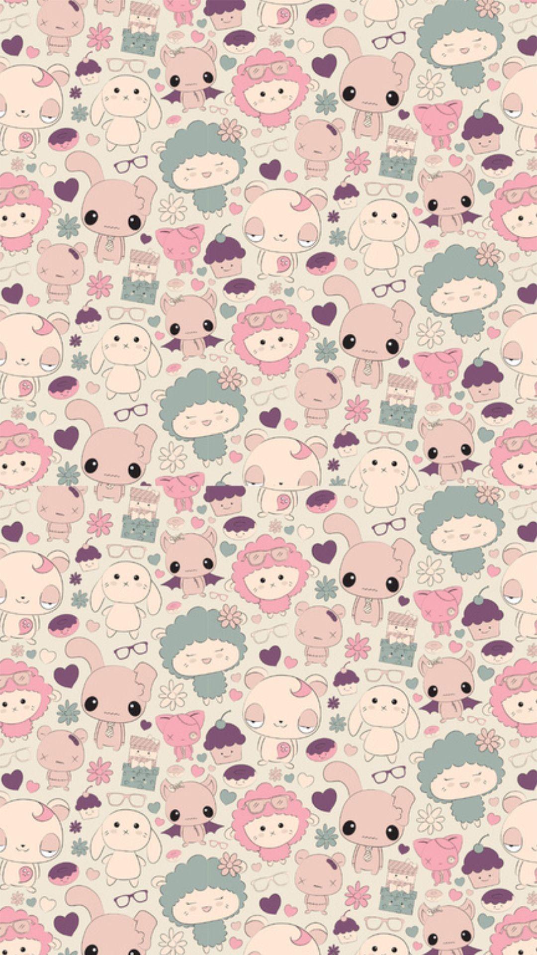 1080x1920 Free Kawaii Wallpaper iPhone HD Desktop Image Amazing
