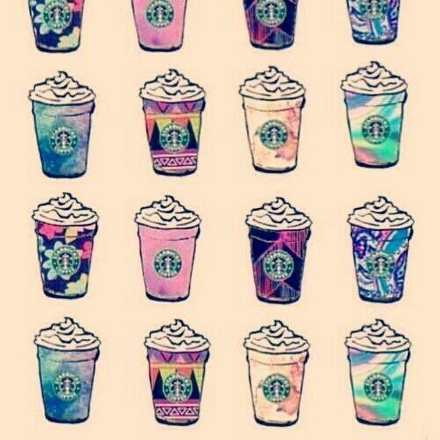 900x900 Cute Starbucks Background